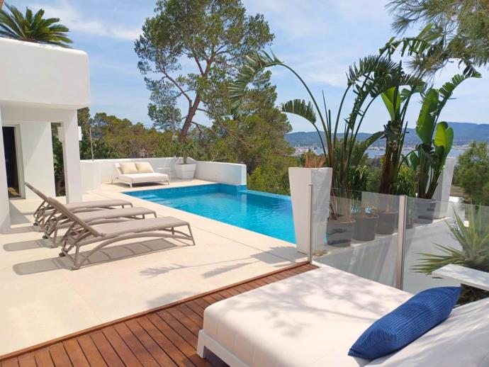Villa Bedoin, Ibiza, Cala Salada, infinity pool, vakantiehuis